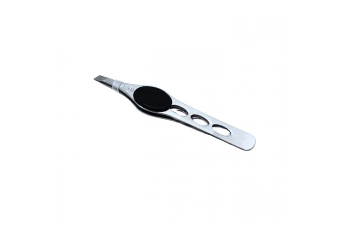 Pinza de depilar inox anatómica 10cm Pollié